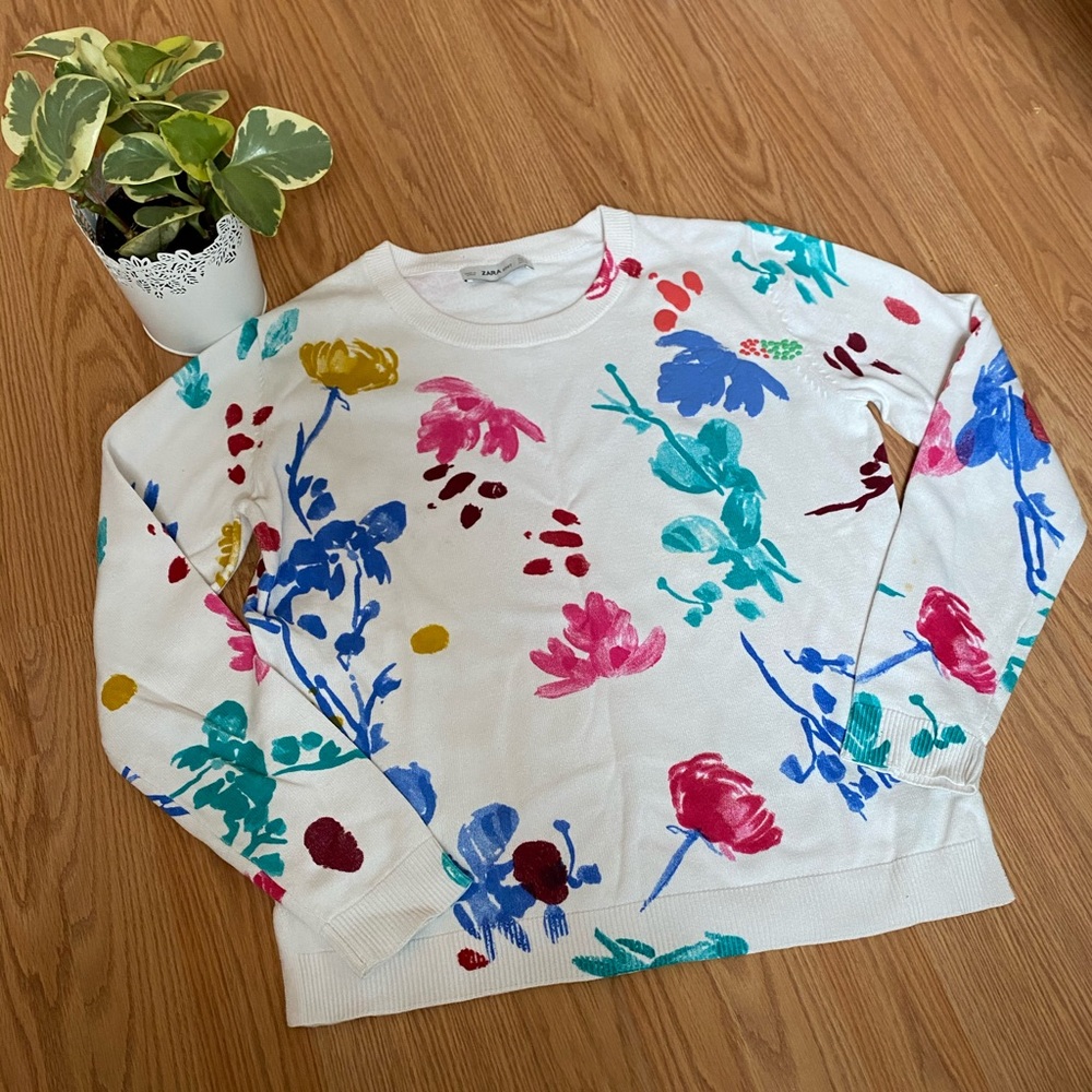 Spring Zara sweater!
